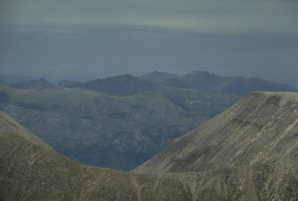 Image A-45 Fisherfield a long way off across Beinn Eighe
