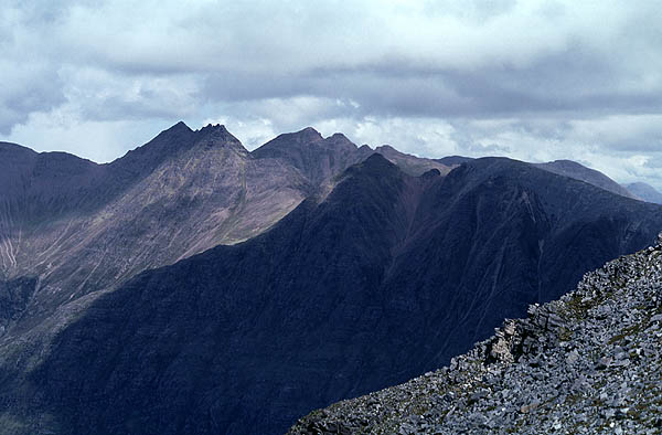 An Teallach from the ridge of Beinn a' Chlaidheimh