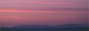 Sunset over two Cuillin Ranges